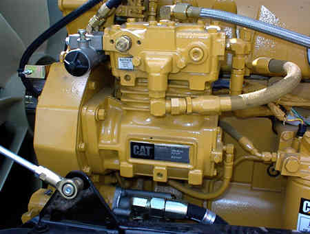 What is the air compressor governor controls